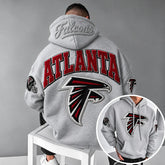 Rugby-print Hoodie