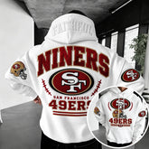 Rugby-print Hoodie