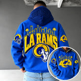 Rugby-print Hoodie