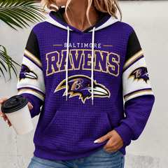 Women's Football Fan Graphic Crewneck Sweatshirt