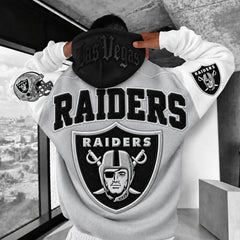 Rugby-print Hoodie
