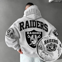 Rugby-print Hoodie