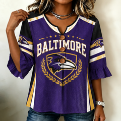 Women's Football Fan Graphic Crewneck Sweatshirt