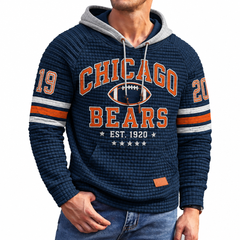 Rugby-print Hoodie
