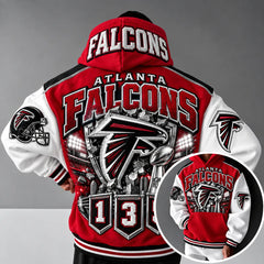 Rugby-print Hoodie