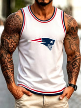 Men's Football Print Tank Top