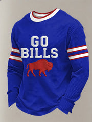 Men's Long-Sleeved Football Fan Top