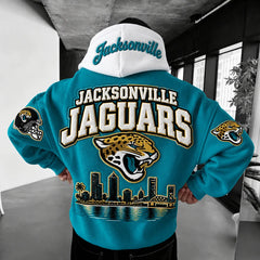 Rugby-print Hoodie