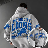 Rugby-print Hoodie