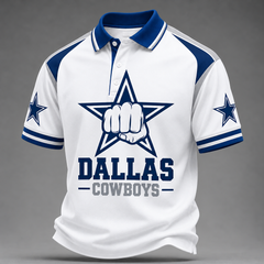 Men's Football Fan Polo Shirt