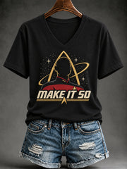 Women'S Graphic Casual Top