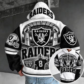 Rugby-print Hoodie