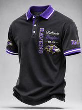 Men's Football Fan Polo Shirt