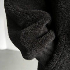 :Trafalgar Law Color-blocked Plush Hoodie