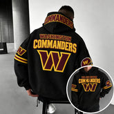 Rugby-print Hoodie