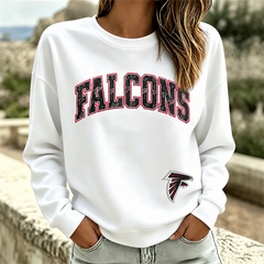 Atlanta Falcons NFL football fan waffle long sleeve shirt