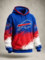 Printed soccer sweatshirt