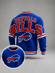 Men's Football-Print sweatshirt