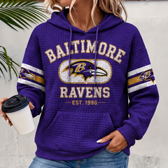 Women's Football Fan Graphic Crewneck Sweatshirt