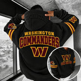 Rugby-print Hoodie