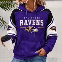 Women's Football Fan Graphic Crewneck Sweatshirt