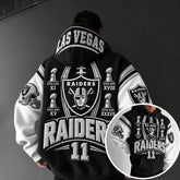 Rugby-print Hoodie