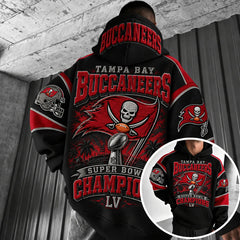 Rugby-print Hoodie