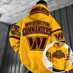 Rugby-print Hoodie