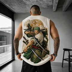 Unisex Anime-print Tank Top