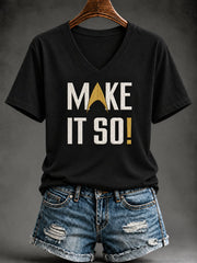 Women'S Graphic Casual Top