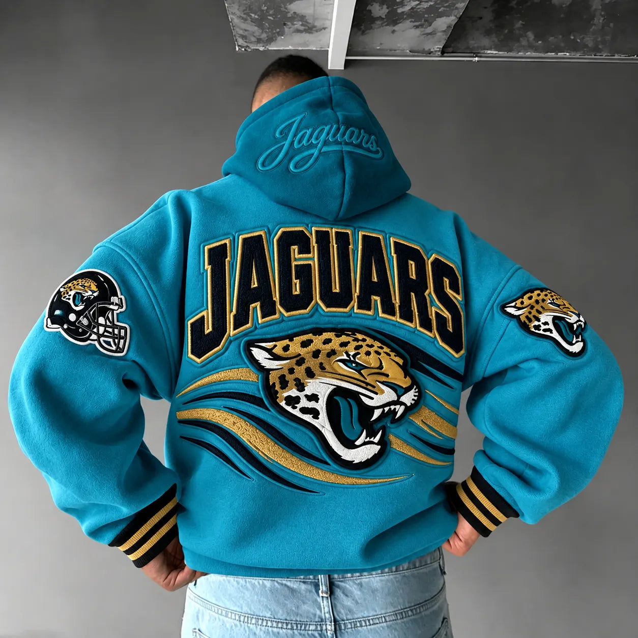Rugby-print Hoodie