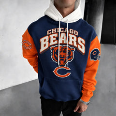 Rugby-print Hoodie