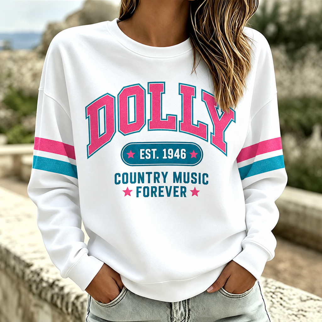 Women's American country-style sweatshirt