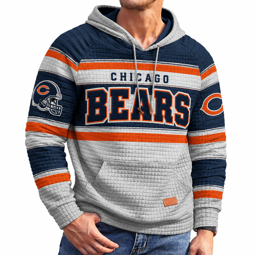 Rugby-print Hoodie