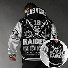 Rugby-print Hoodie