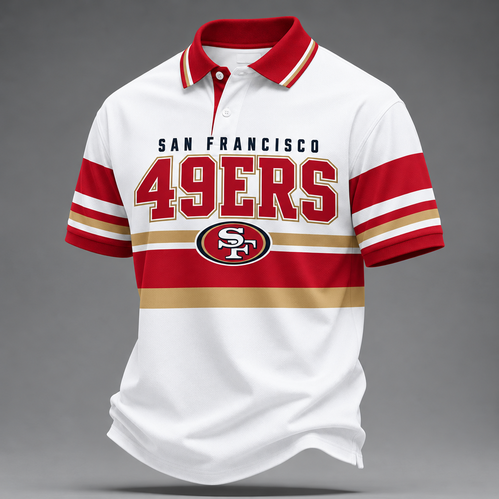 Men's Football Fan Polo Shirt