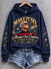 Women's Casual Commemorative Printed Sweatshirt
