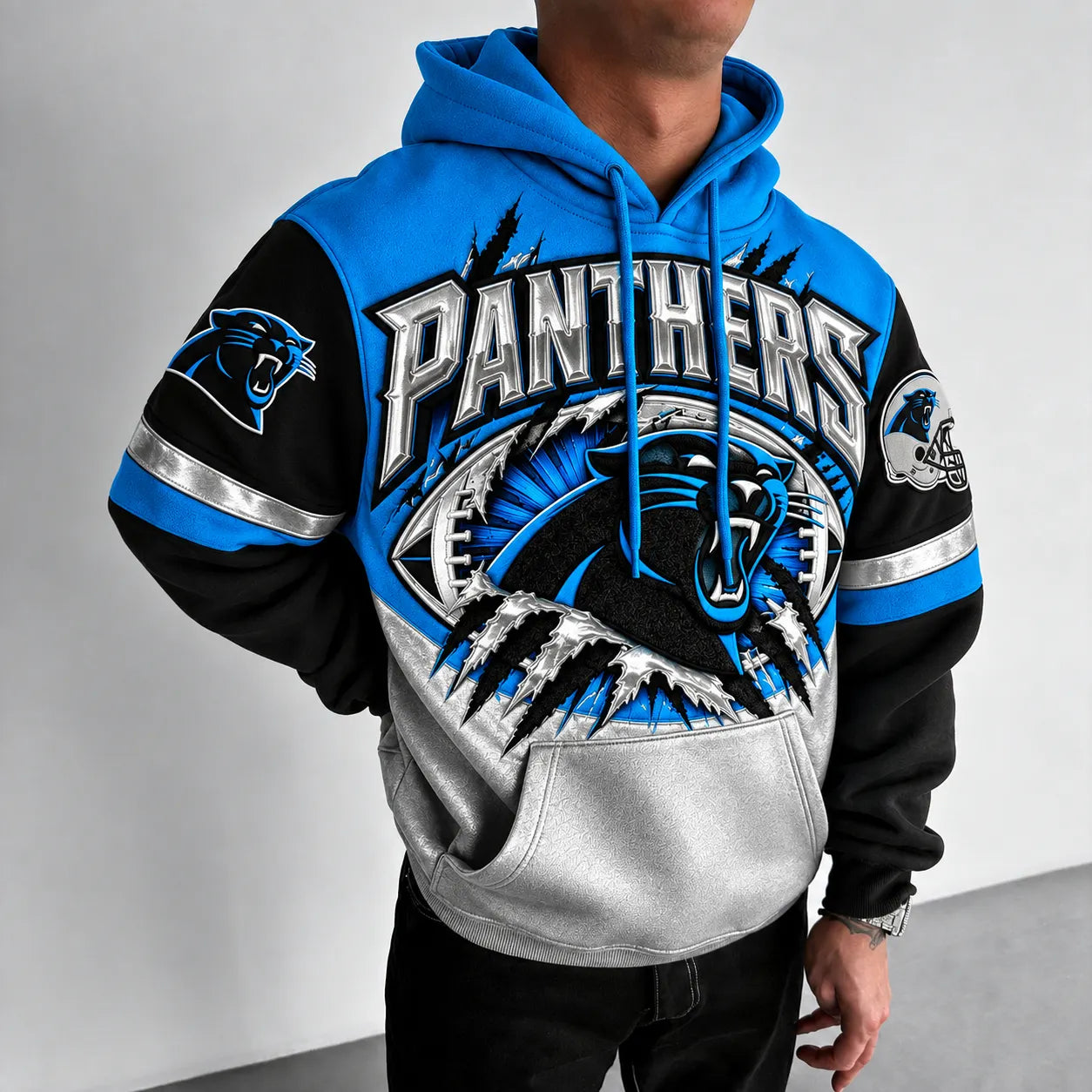 Rugby-print Hoodie
