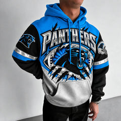 Rugby-print Hoodie