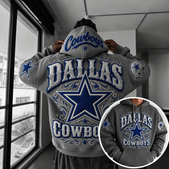 Rugby-print Hoodie
