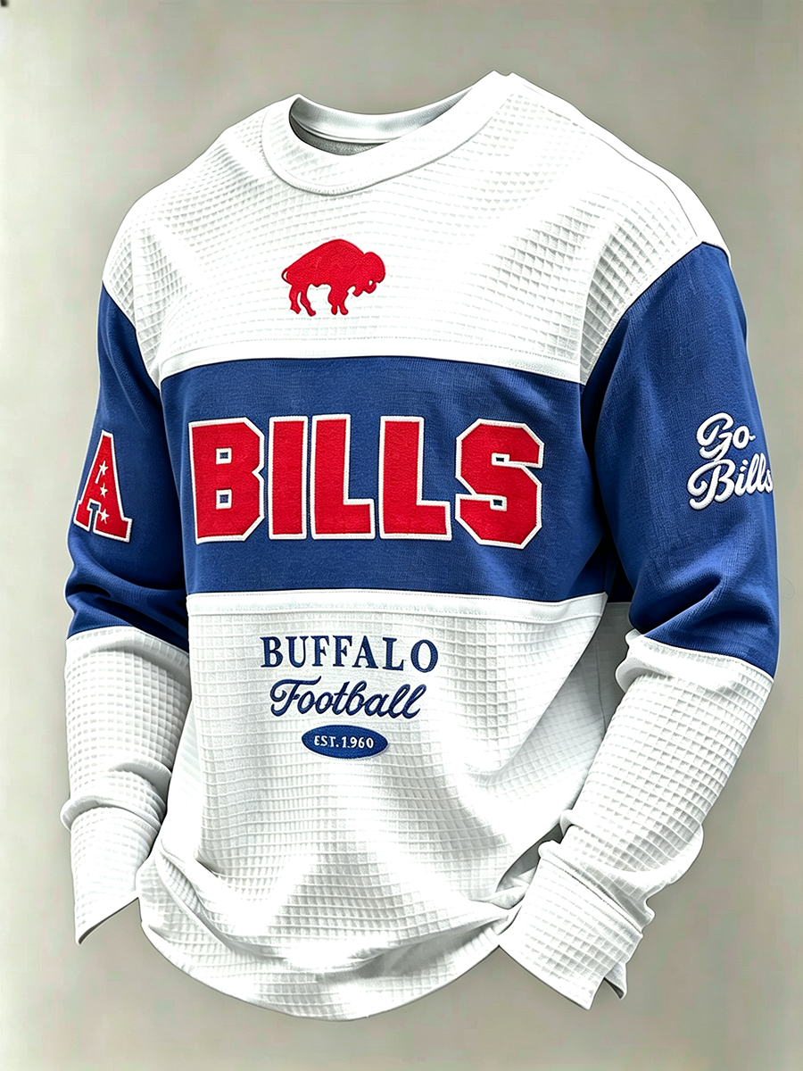 Men's Long-Sleeved Football Fan Top