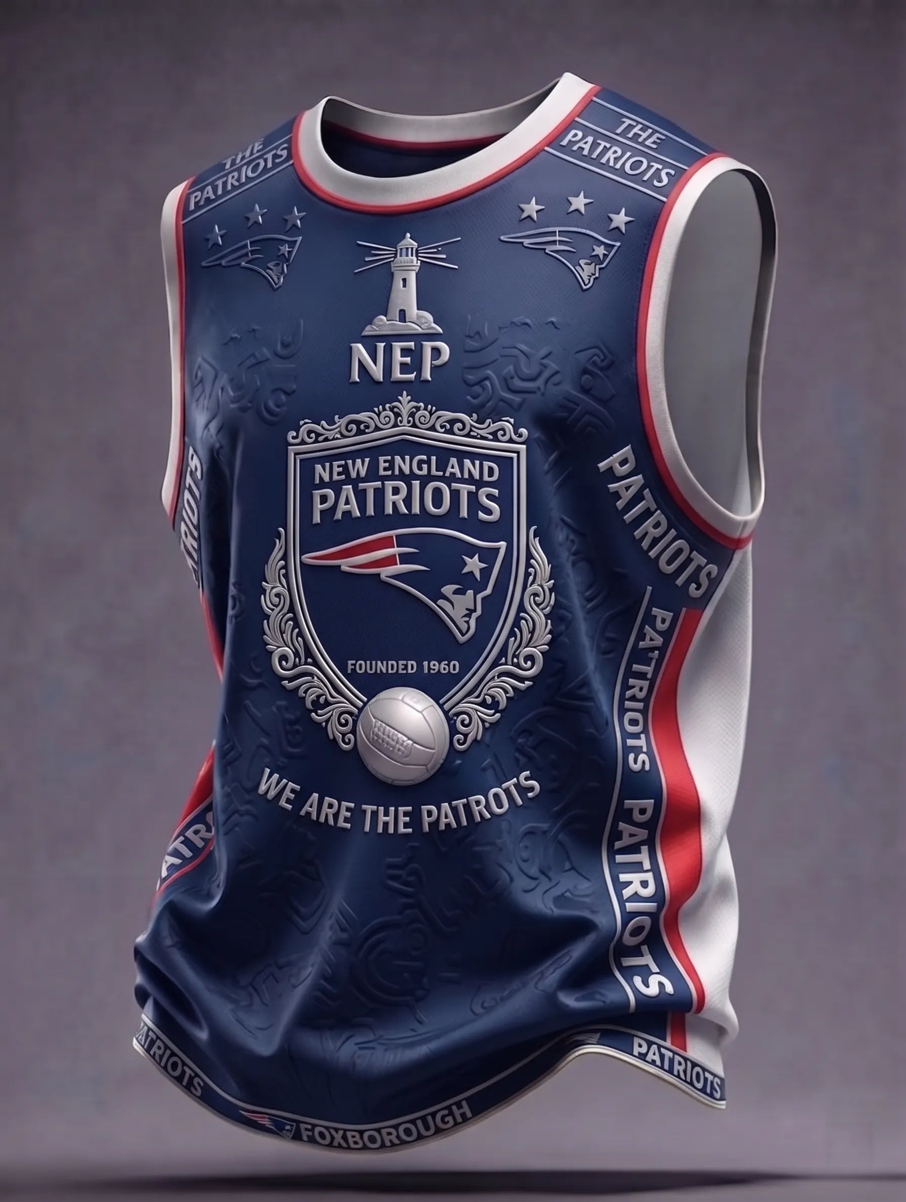 Men's Football Football Print Tank Top