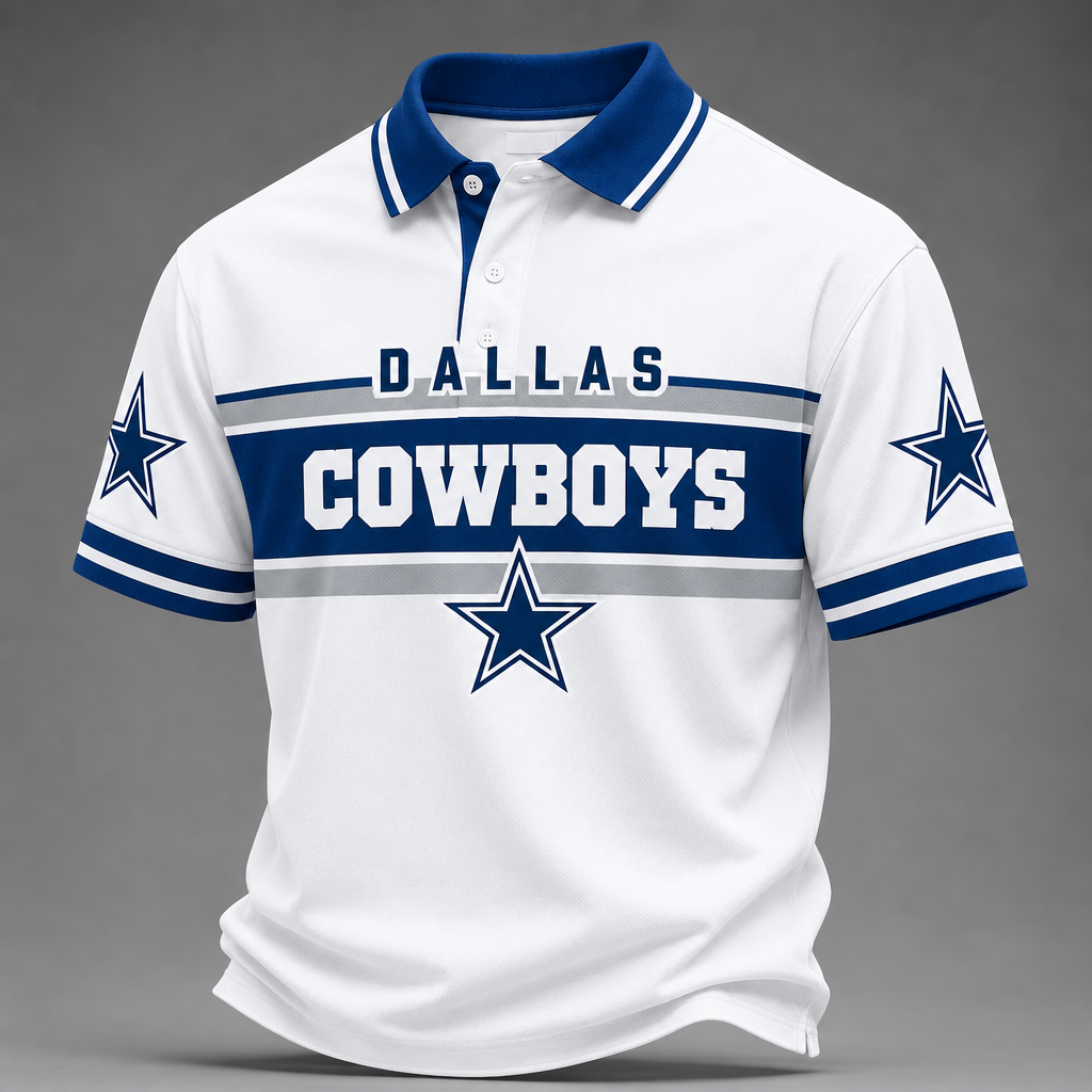 Men's Football Fan Polo Shirt