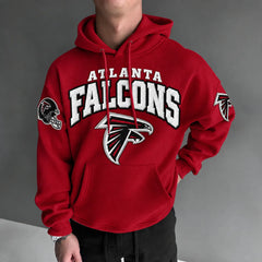 Rugby-print Hoodie