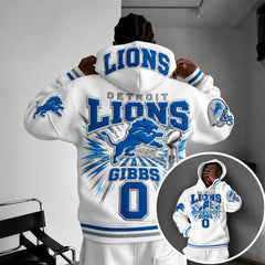 Rugby-print Hoodie