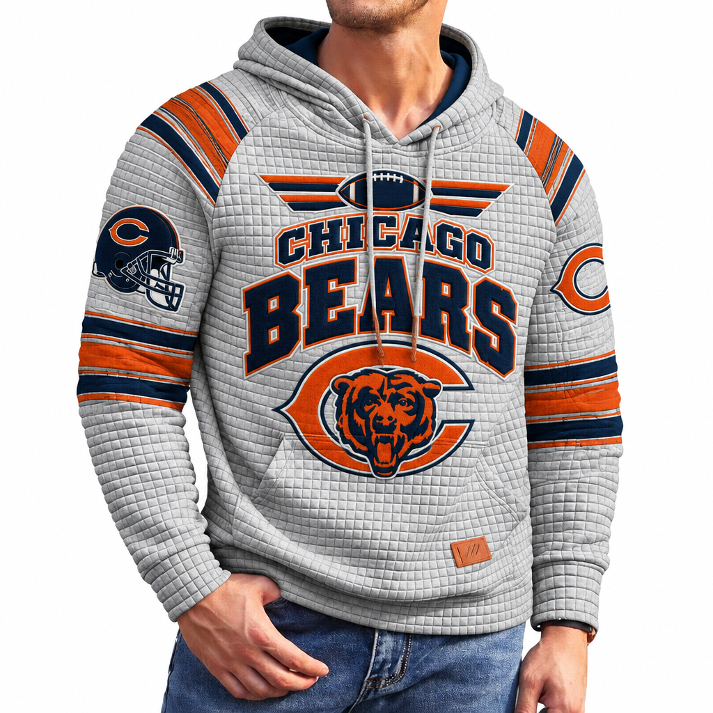 Rugby-print Hoodie