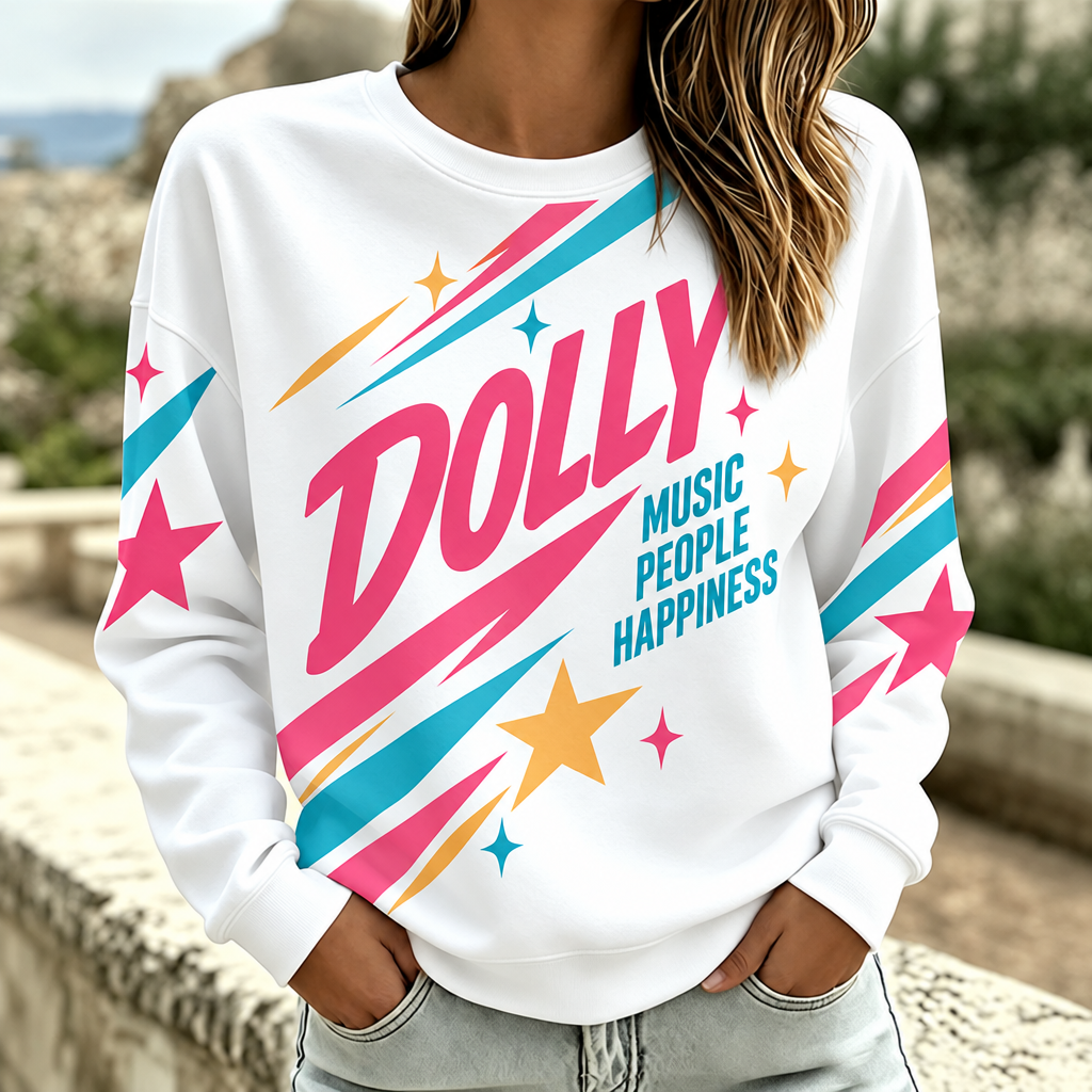 Women's American country-style sweatshirt