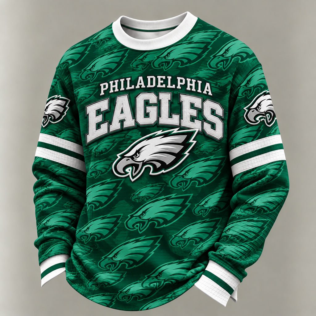 Rugby-print Hoodie