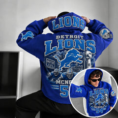 Rugby-print Hoodie