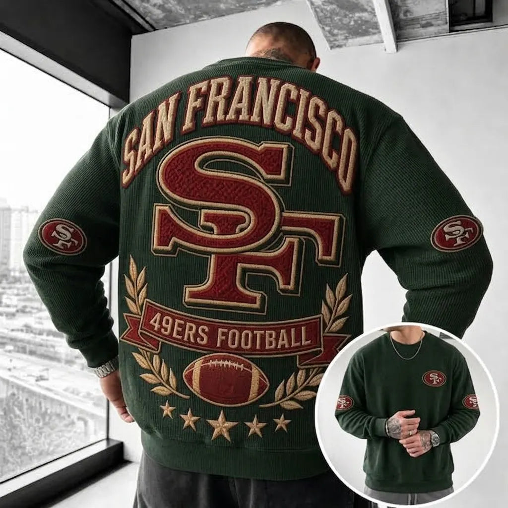 Unisex NFL print Crewneck Sweatshirt